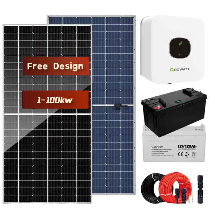 Off -Grid -Sonnensystem für Kabine